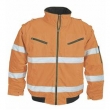 VEILIGHEIDS PILOTENJACK NEON ORANJE MT L